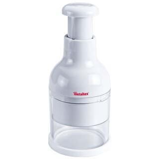 metaltex Zwiebelhacker Twist weiß