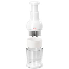 metaltex Zwiebelhacker Twist weiß