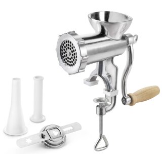 metaltex Fleischwolf Jack 8 Aluminium silber
