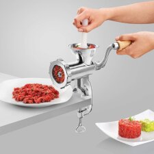 metaltex Fleischwolf Jack 8 Aluminium silber