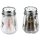 metaltex Salz- & Pfefferstreuer-Set Glas / Edelstahl