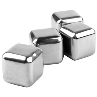 metaltex Eiswürfel-Set wiederverwendbar aus Edelstahl