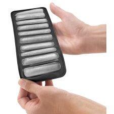 metaltex Eiswürfelform Silikon für 10 Eissticks...