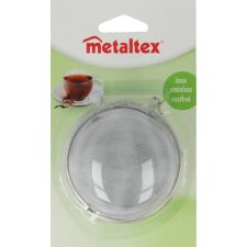 metaltex Tee- und Gewürzkugel Durchmesser: 75 mm mit...