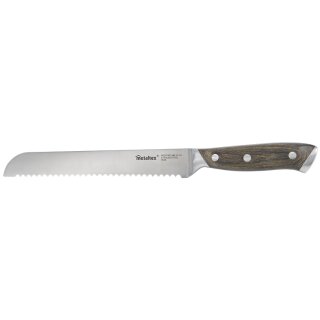 metaltex Brotmesser Heritage Länge: 330 mm Holzgriff