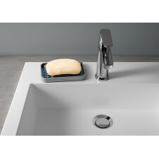 metaltex Seifenablage Gravity-Soap grau