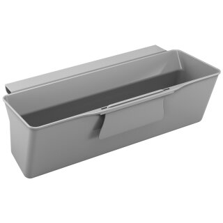 metaltex Auffangschale für Küchenabfälle Cleantex grau