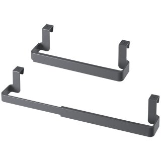 metaltex Handtuchhalter Flex-Bar ausziehbar grau