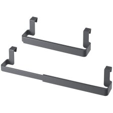 metaltex Handtuchhalter Flex-Bar ausziehbar grau