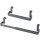metaltex Handtuchhalter Flex-Bar ausziehbar grau