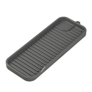 metaltex Silikon-Spülbeckenorganizer Tidy-Mat XL grau