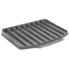 metaltex Abtropfmatte Gravity-Duo Gummi grau