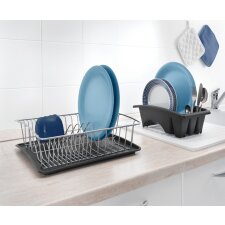 metaltex Spülkorb Aquatex PLUS silber/anthrazit