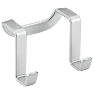 metaltex Doppelhaken Galileo silbermetallic