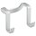 metaltex Doppelhaken Galileo silbermetallic