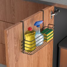 metaltex Einhängekorb Galileo LAVA hoch matt-schwarz
