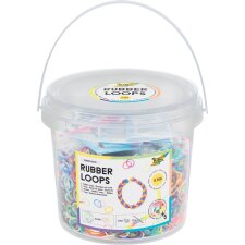 folia Rubber Loops Super Pack 5.700 Teile im Eimer