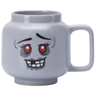 LEGO Kaffeetasse ZOMBIE 530 ml grau im Karton