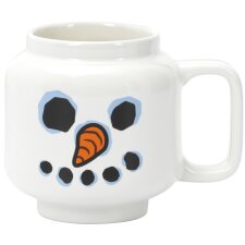 LEGO Kaffeetasse SNOWMAN 255 ml weiß im Karton
