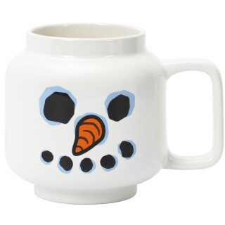 LEGO Kaffeetasse SNOWMAN 530 ml weiß im Karton