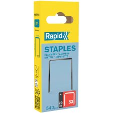 Rapid Feindrahtklammern Typ 53 20 mm 540 Stück