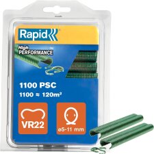 Rapid Zaun-Ringklammern VR22 Kunststoffüberzug...