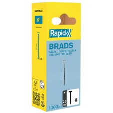 Rapid Nägel Typ 8 25 mm galvanisiert 1.000 Stück