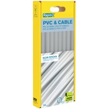 Rapid Klebepatrone PVC & Kabel 12 mm Durchmesser lang...
