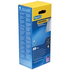 Rapid Klebepatrone Universal Transparent 12 mm...