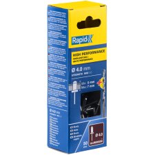 Rapid Blindniete Universal 4,0 x 10 mm aus Aluminium 50...