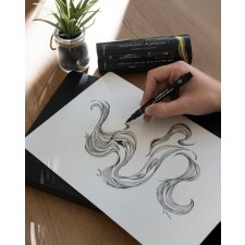 uni-ball Fineliner uni pin 9er Köcher