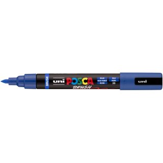 POSCA Pigmentmarker PC-5BR BRUSH dunkelblau