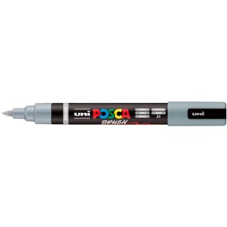 POSCA Pigmentmarker PC-5BR BRUSH grau