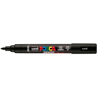 POSCA Pigmentmarker PC-5BR BRUSH schwarz