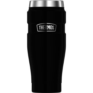 THERMOS Isolierbecher STAINLESS KING 0,47 Liter schwarz