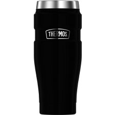 THERMOS Isolierbecher STAINLESS KING 0,47 Liter schwarz