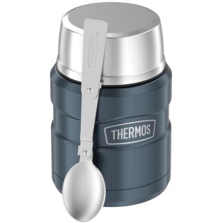 THERMOS Speisegefäß STAINLESS KING 0,47 Liter eisgrau