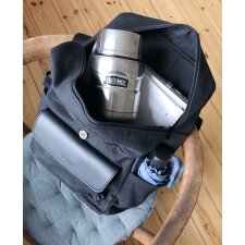 THERMOS Isolierflasche STAINLESS KING 0,47 Liter eisgrau