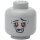 LEGO Aufbewahrungskopf STORAGE HEAD ZOMBIE S steingrau