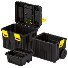allit Werkzeugkoffer McPlus Mobile >P< 26 schwarz/gelb