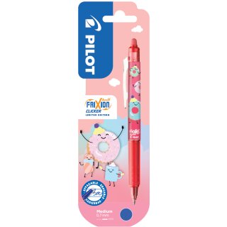 PILOT Tintenroller FRIXION BALL CLICKER 07 Fancy Winter