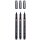 ROYAL TALENS Pigment Fineliner Fine schwarz 3er Set