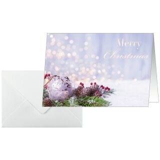 sigel Weihnachtskarte "Charmful Christmas" A6 quer (A5)