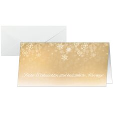 sigel Weihnachtskarte "Golden Christmas Night"...