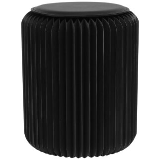 PAPERFLOW Faltbarer Hocker Flexistool Höhe 420 mm schwarz