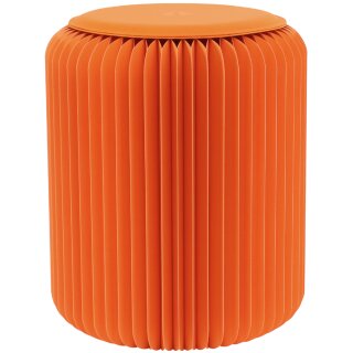 PAPERFLOW Faltbarer Hocker Flexistool Höhe 420 mm orange
