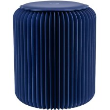 PAPERFLOW Faltbarer Hocker Flexistool Höhe 420 mm blau