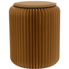 PAPERFLOW Faltbarer Hocker Flexistool Höhe 420 mm braun