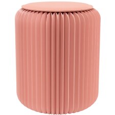 PAPERFLOW Faltbarer Hocker Flexistool Höhe 420 mm rose