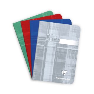 Clairefontaine Notizheft DIN A6 blanko 48 Blatt zufällige Farbe (1 Stück)